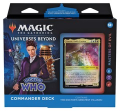 Magic the Gathering Universes Beyond: Doctor Who Commander Deck - Masters of Evil